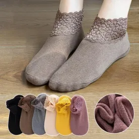 1 Pairs Velvet Warm Thick Casual Socks 